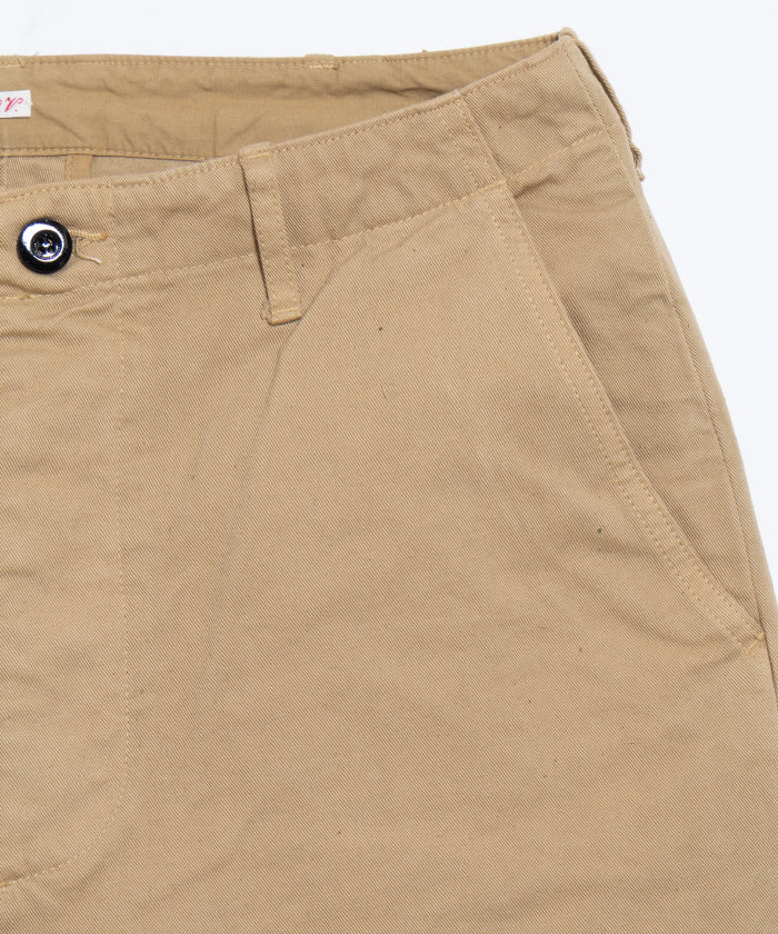 【OUTIL】PANTALON MEYNES - BEIGE / ウティ パンタロン メーヌ アメリカ軍M1945KHAKI 2025SS 2025春夏 正規取扱店 神奈川 鎌倉 ARZACH KAMAKURA アルザック鎌倉 オンラインショップ 通販