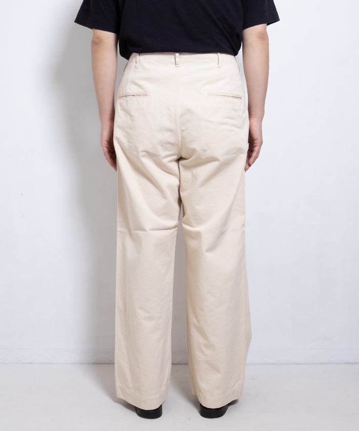 【OUTIL】PANTALON MEYNES - ECRU / ウティ パンタロン メーヌ アメリカ軍M1945KHAKI 2025SS 2025春夏 正規取扱店 神奈川 鎌倉 ARZACH KAMAKURA アルザック鎌倉 オンラインショップ 通販