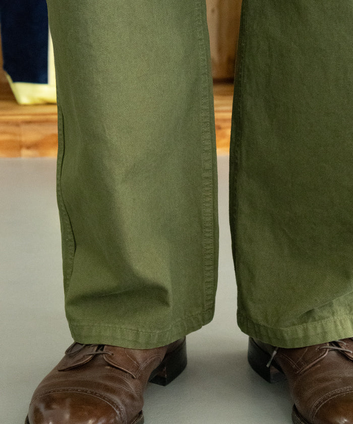 OUTIL】PANTALON VAUVERT - OLIVE / ウティ パンタロン ヴォーヴェール