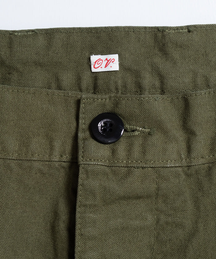 OUTIL】PANTALON VAUVERT - OLIVE / ウティ パンタロン ヴォーヴェール