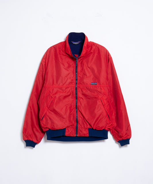 1980-90's PATAGONIA SHELLED CAPILENE JACKET / パタゴニア シェルド キャプリーン ジャケット アメリカ製 ビンテージ ヴィンテージ 古着 赤 大きいサイズ 通販 オンラインショップ 神奈川 鎌倉