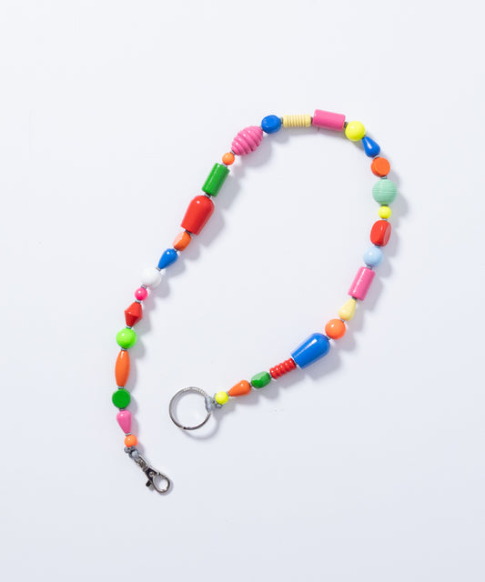 【Ina Seifart】PERLENMIX LONG KEYHOLDER / イナ・セイファート パーレンミックス ロング キーホルダー キーチェーン 正規取扱店 神奈川 鎌倉 オンラインショップ 通販 マルチカラー ビーズ