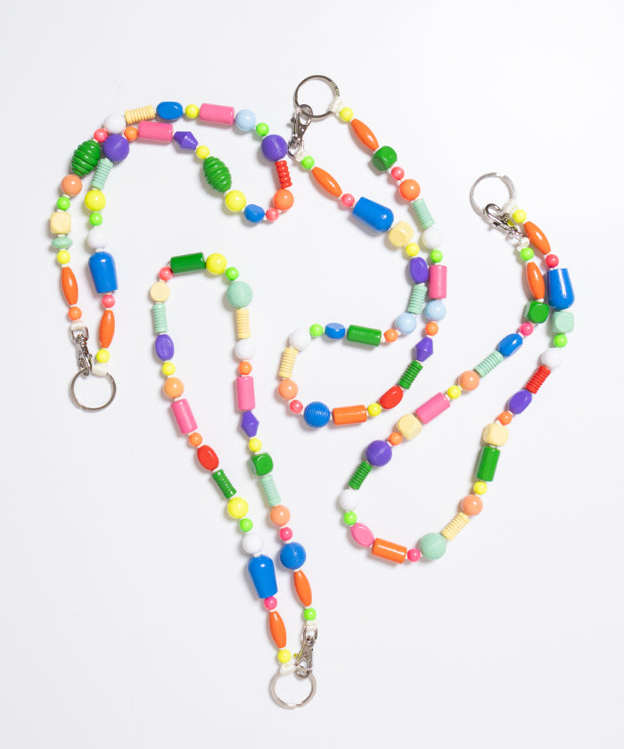 PERLENMIX LONG KEYHOLDER - MULTI