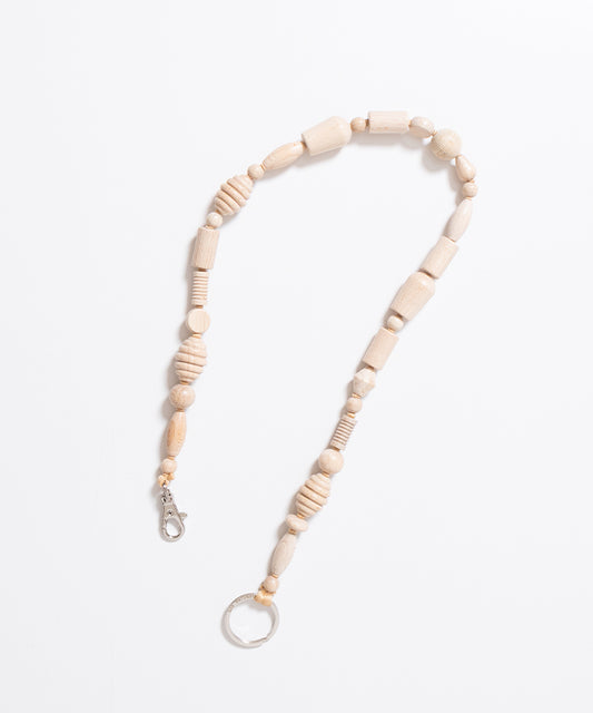 PERLENMIX LONG KEYHOLDER - NATURAL