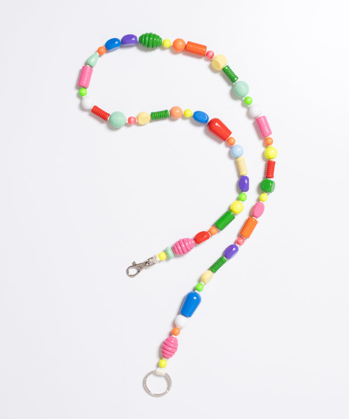 【Ina Seifart】PERLENMIX PHONE NECKLACE - MULTI / イナ・セイファート パーレンミックス フォン ネックレス スマホ ショルダーストラップ 正規取扱店 神奈川 鎌倉 アルザック鎌倉 オンラインショップ 通販