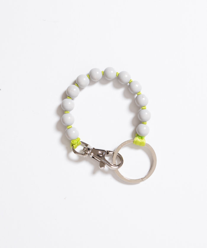 PERLEN SHORT KEYHOLDER - LIGHTGREY & LIME - A'r139 Kamakura