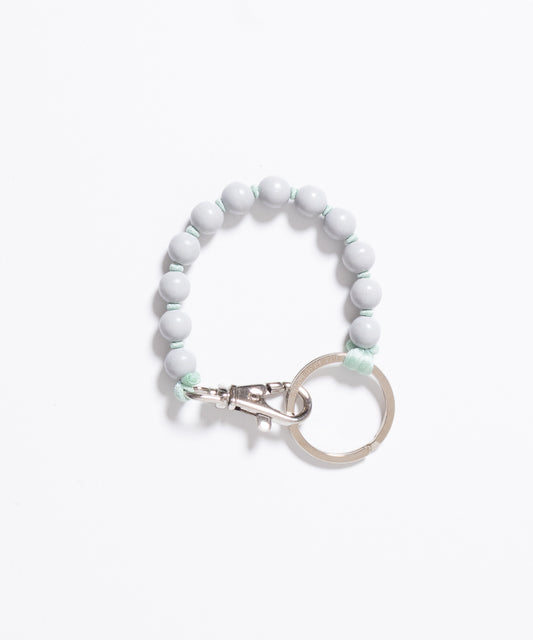 PERLEN SHORT KEYHOLDER - LIGHTGREY & SALVIA