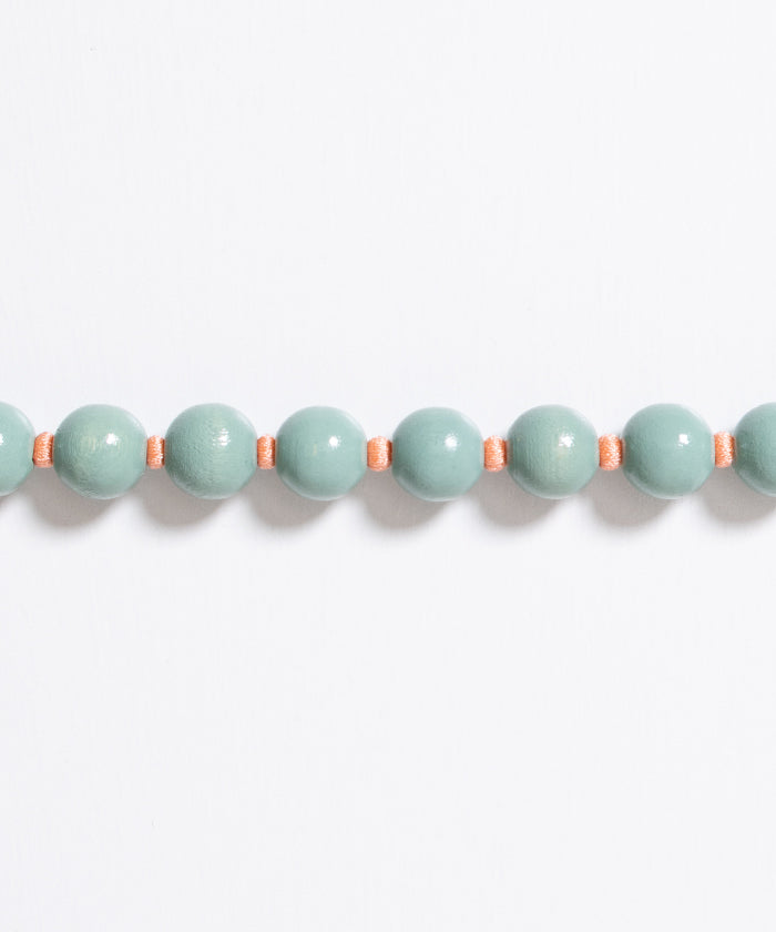 PERLEN SHORT KEYHOLDER - SALVIA & PEACH - A'r139 Kamakura