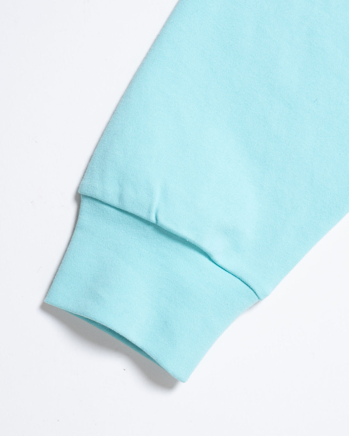 PLAIN COTTON TURTLENECK - T.BLUE
