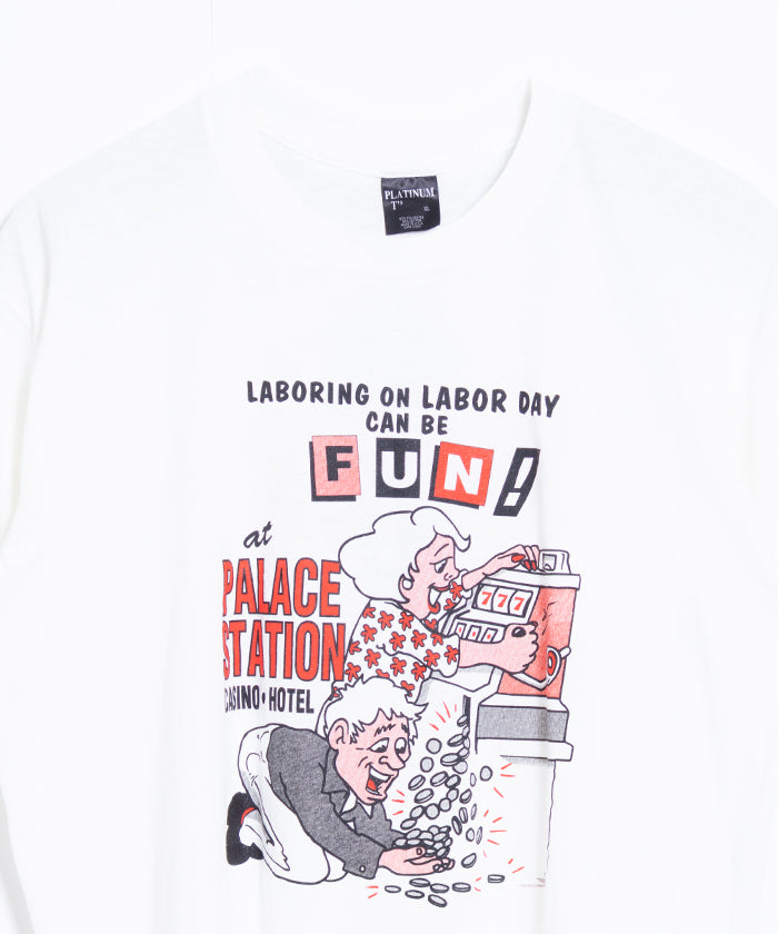 1980's PLATINUM TEE LAS VEGAS