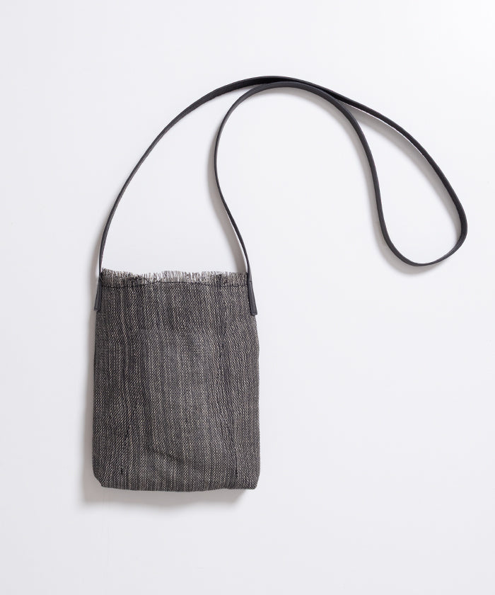 【HAAL】PRIMITIVE SACOCHE PAPER - BLACK / ハール プリミティブ サコッシュ ペーパー ショルダーバッグ 2026ss 2026春夏 正規取扱店 神奈川 鎌倉 ARZACH KAMAKURA オンラインショップ 通販