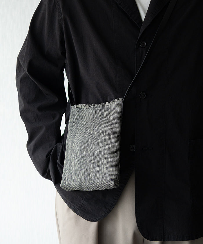 【HAAL】PRIMITIVE SACOCHE PAPER - BLACK / ハール プリミティブ サコッシュ ペーパー ショルダーバッグ 2026ss 2026春夏 正規取扱店 神奈川 鎌倉 ARZACH KAMAKURA オンラインショップ 通販