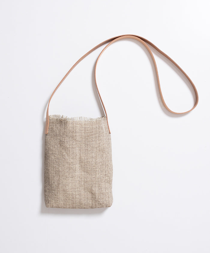 【HAAL】PRIMITIVE SACOCHE PAPER - NATURAL / ハール プリミティブ サコッシュ ペーパー ショルダーバッグ 2026ss 2026春夏 正規取扱店 神奈川 鎌倉 アルザック鎌倉 オンラインショップ 通販