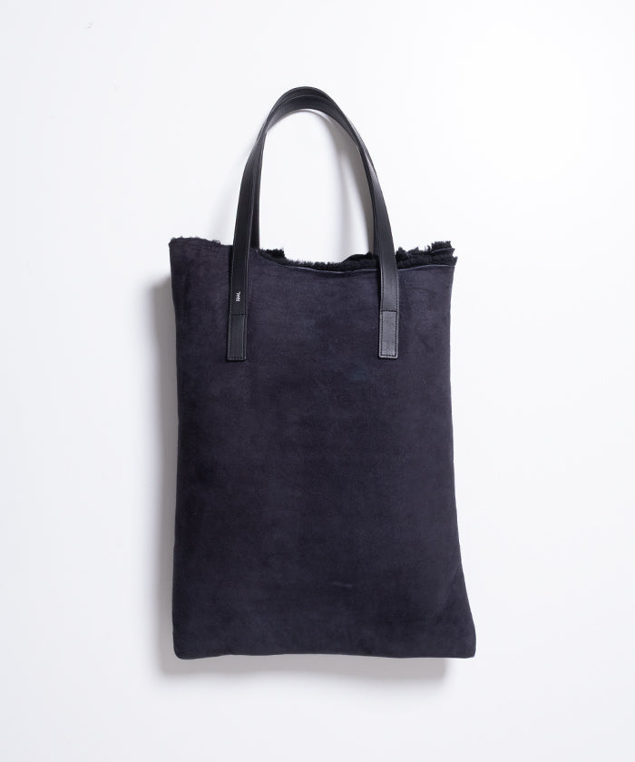 【HAAL】PRIMITIVE TOTE BAG MOUTON - BLACK / ハール プリミティブ トートバッグ ムートン ブラック 2025AW 2025秋冬 正規取扱店 神奈川 鎌倉 オンラインショップ 通販