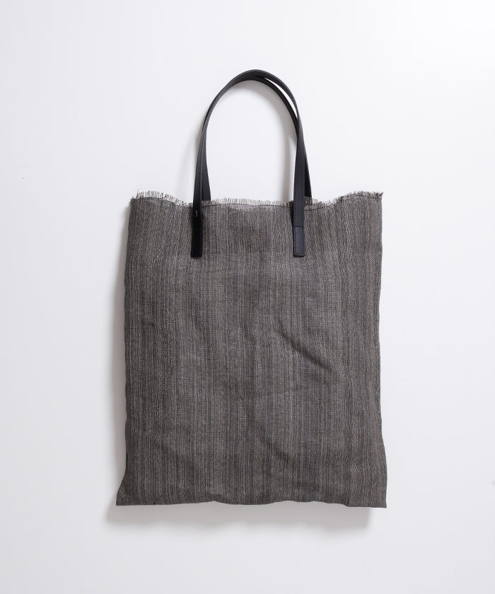 【HAAL】PRIMITIVE TOTE BAG PAPER - BLACK / ハール プリミティブ トートバッグ ペーパー 2026ss 2026春夏 正規取扱店 神奈川 鎌倉 ARZACH KAMAKURA オンラインショップ 通販