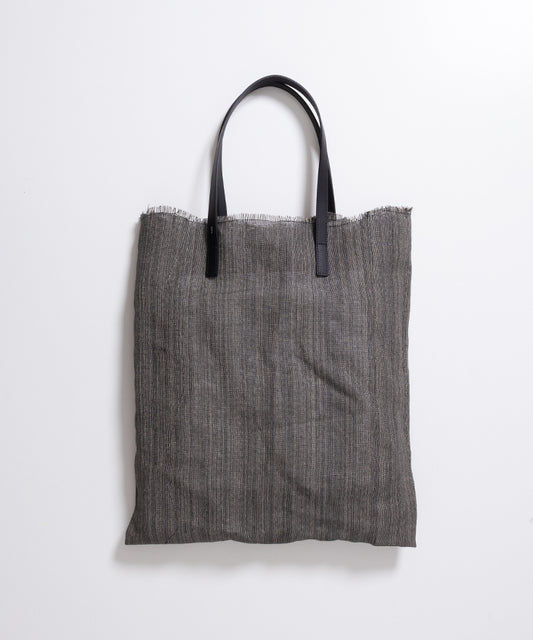 【HAAL】PRIMITIVE TOTE BAG PAPER - BLACK / ハール プリミティブ トートバッグ ペーパー 2026ss 2026春夏 正規取扱店 神奈川 鎌倉 ARZACH KAMAKURA オンラインショップ 通販