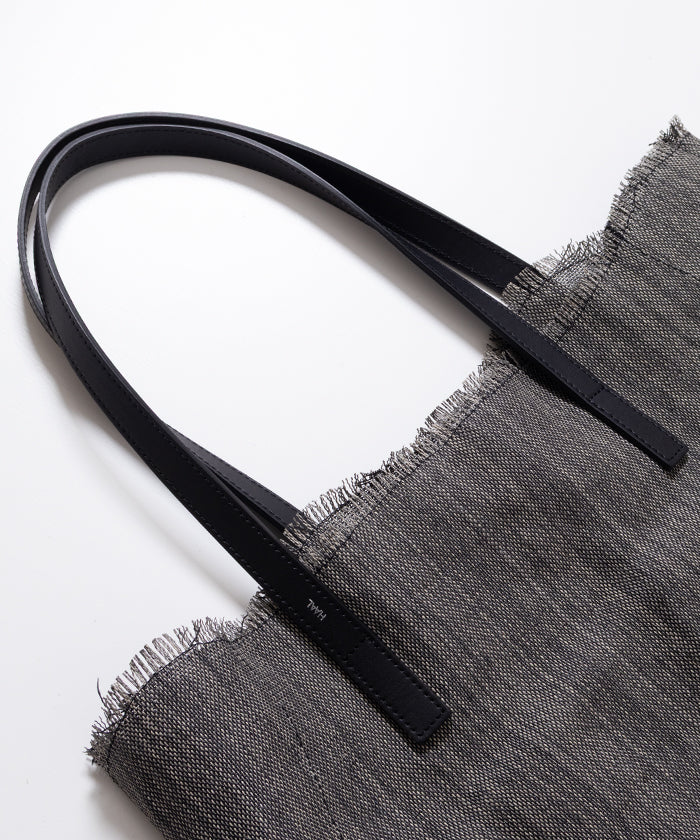 【HAAL】PRIMITIVE TOTE BAG PAPER - BLACK / ハール プリミティブ トートバッグ ペーパー 2026ss 2026春夏 正規取扱店 神奈川 鎌倉 ARZACH KAMAKURA オンラインショップ 通販