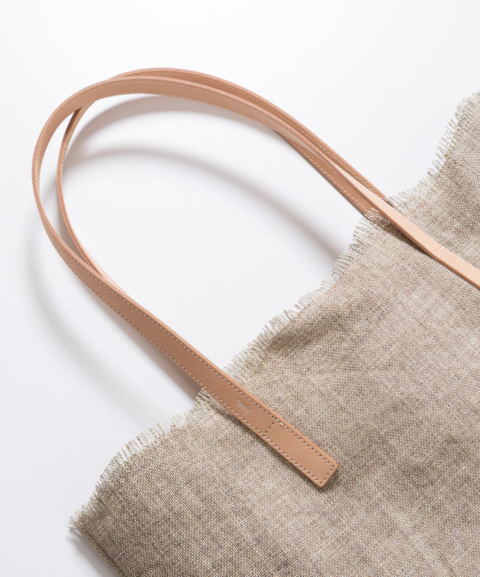 【HAAL】PRIMITIVE TOTE BAG PAPER - NATURAL / ハール プリミティブ トートバッグ ペーパー 2026ss 2026春夏 正規取扱店 神奈川 鎌倉 ARZACH KAMAKURA オンラインショップ 通販