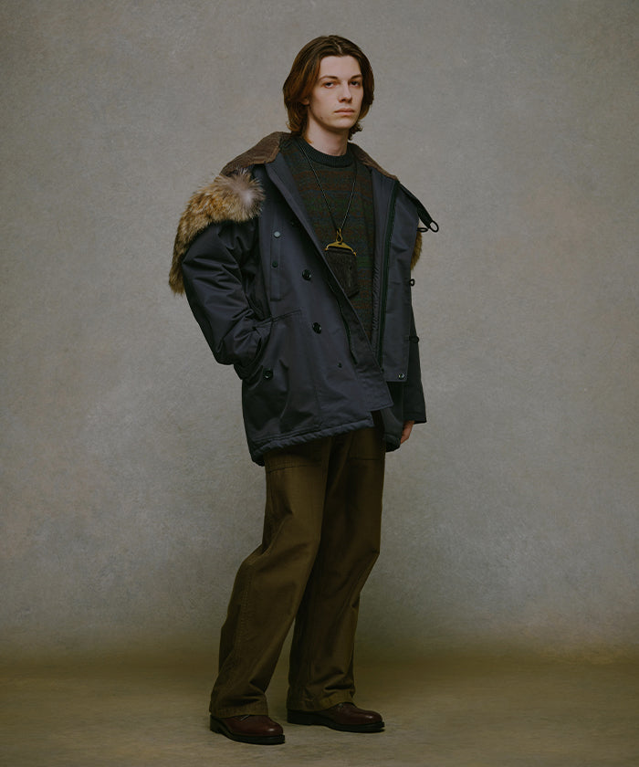 【AUBERGE】REGIONS - CHARCOAL NAVY / オーベルジュ レジオン N3B コート 2025AW 2025秋冬 正規取扱店 神奈川 鎌倉 オンラインショップ 通販 服