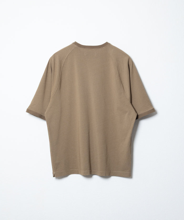 【AUBERGE】RODRIGO - BEIGE / オーベルジュ ロドリゴ フリーダムスリーブ コットン 半袖 Tシャツ 服 2026ss 2026春夏 ‐ ARZACH KAMAKURA 正規取扱店 神奈川 鎌倉 オンラインショップ