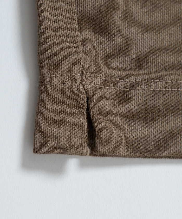 【AUBERGE】RODRIGO - BEIGE / オーベルジュ ロドリゴ フリーダムスリーブ コットン 半袖 Tシャツ 服 2026ss 2026春夏 ‐ ARZACH KAMAKURA 正規取扱店 神奈川 鎌倉 オンラインショップ