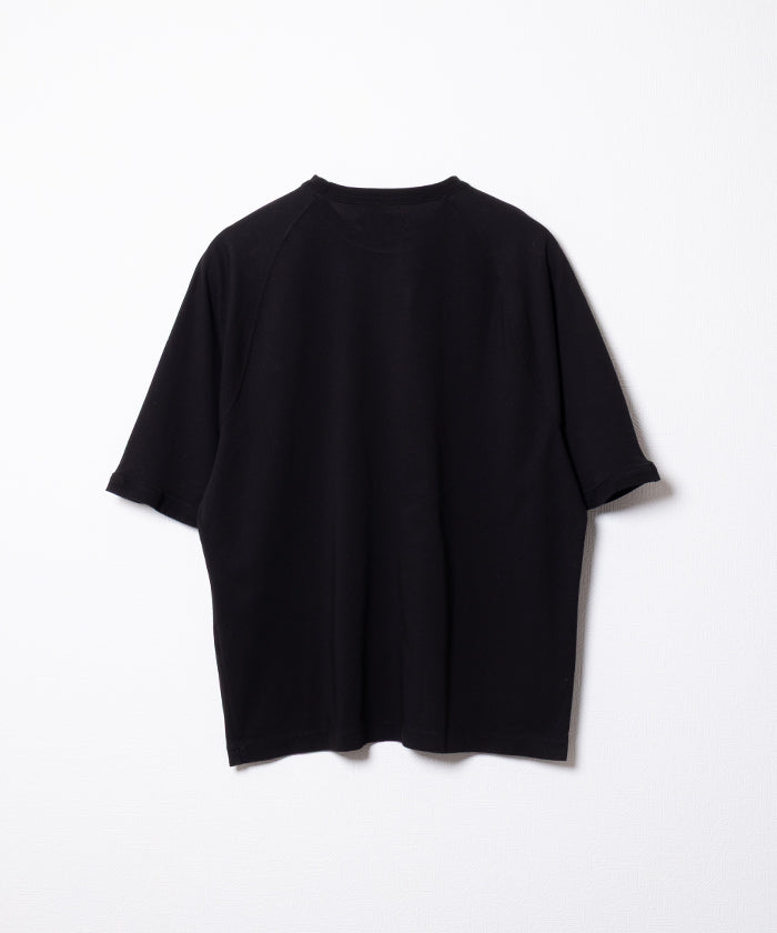 【AUBERGE】RODRIGO - BLACK / オーベルジュ ロドリゴ フリーダムスリーブ コットン 半袖 Tシャツ 服 2026ss 2026春夏 ‐ ARZACH KAMAKURA 正規取扱店 神奈川 鎌倉 オンラインショップ