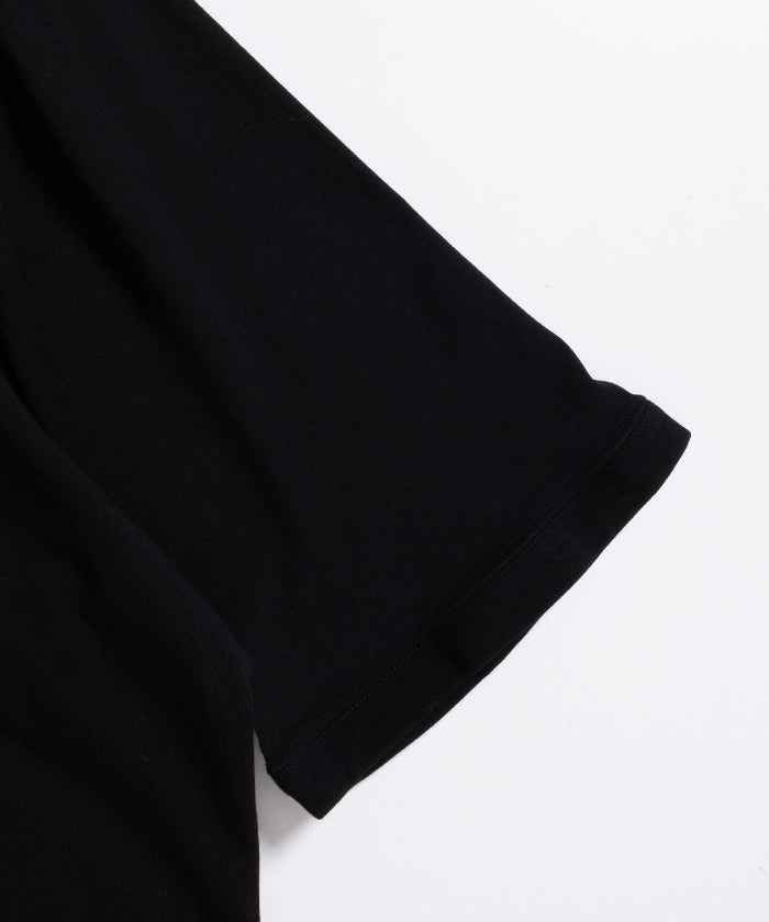 【AUBERGE】RODRIGO - BLACK / オーベルジュ ロドリゴ フリーダムスリーブ コットン 半袖 Tシャツ 服 2026ss 2026春夏 ‐ ARZACH KAMAKURA 正規取扱店 神奈川 鎌倉 オンラインショップ