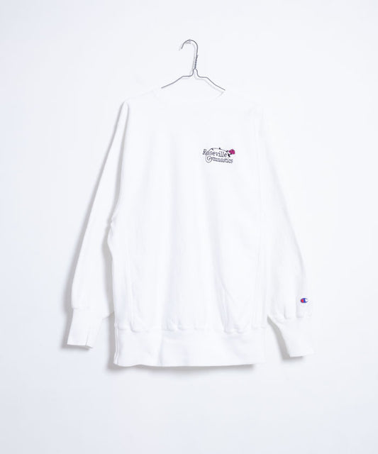 1990's CHAMPION REVERSE WEAVE SWEATSHIRT MADE IN MEXICO ROSEVILLE MINESOTA / メキシコ製 チャンピオン リバースウィーブ スウェット 白