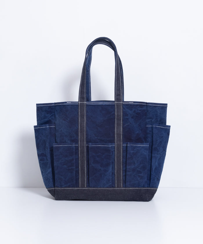 【OUTIL】SAC ROBION - INDIGO / INDIGO / ウティ インディゴ染め キャンバス トートバッグ 2025SS 2025春夏 新作 かばん 正規取扱店 神奈川 鎌倉 通販 オンラインショップ