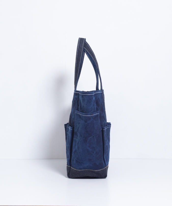 【OUTIL】SAC ROBION - INDIGO / INDIGO / ウティ インディゴ染め キャンバス トートバッグ 2025SS 2025春夏 新作 かばん 正規取扱店 神奈川 鎌倉 通販 オンラインショップ