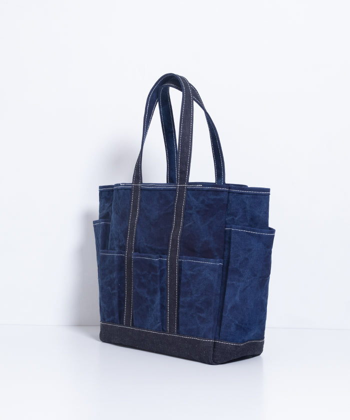 【OUTIL】SAC ROBION - INDIGO / INDIGO / ウティ インディゴ染め キャンバス トートバッグ 2025SS 2025春夏 新作 かばん 正規取扱店 神奈川 鎌倉 通販 オンラインショップ