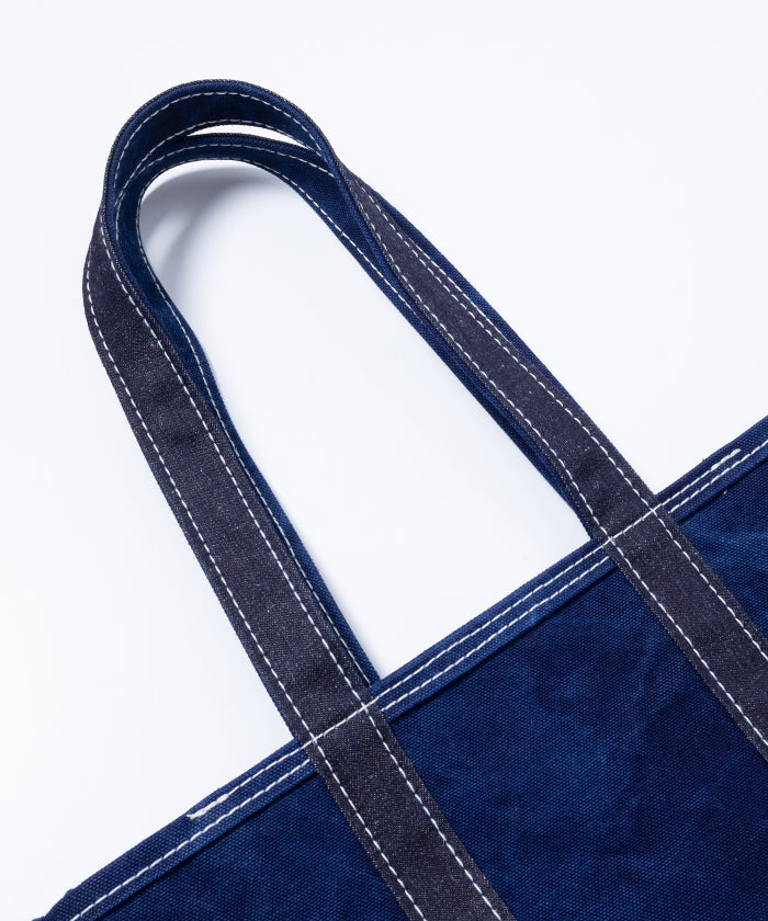 【OUTIL】SAC ROBION - INDIGO / INDIGO / ウティ インディゴ染め キャンバス トートバッグ 2025SS 2025春夏 新作 かばん 正規取扱店 神奈川 鎌倉 通販 オンラインショップ