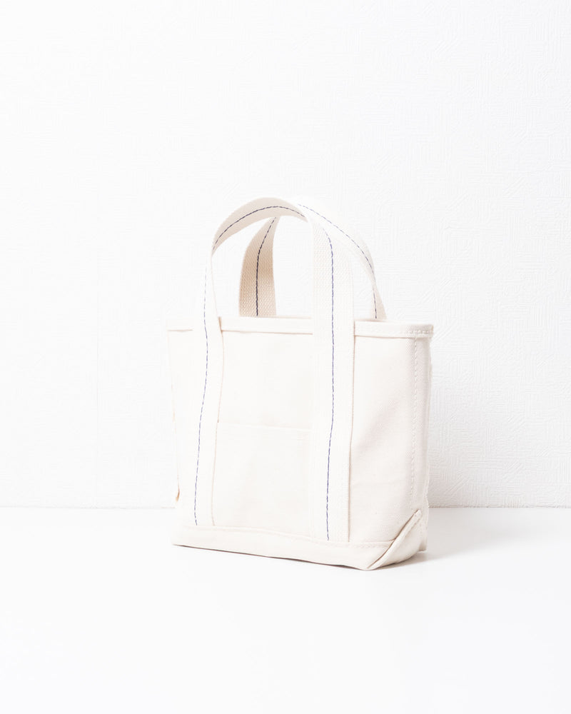 OUTIL ウティ SAC THURY S ECRU ECRU トートバッグ フロントポケット・三角マチ ディテール