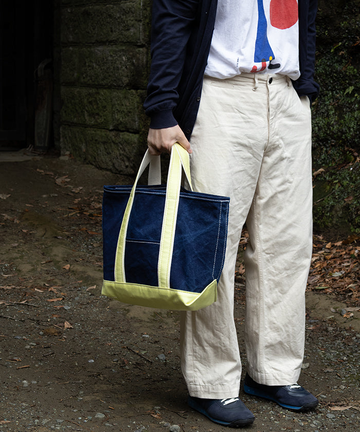 【OUTIL】SAC THURY - INDIGO CITRON / ウティ サックチュリー トートバッグ 2026ss 2026春夏 正規取扱店 神奈川 鎌倉 ARZACH KAMAKURA オンラインショップ 通販