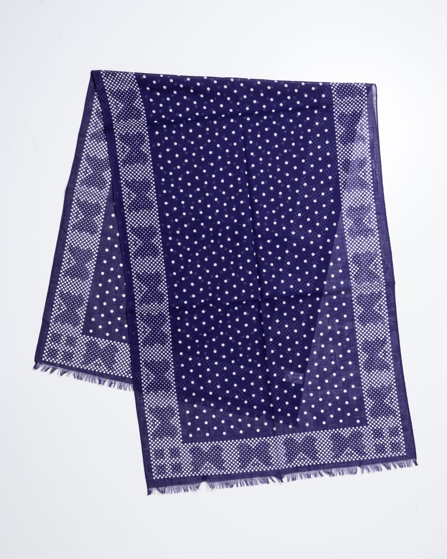 【Needles】STOLE COTTON GAUZE - EGGPLANT | ニードルズ ストール コットン ガーゼ ネイビー 2026aw 2026秋冬 正規取扱店 神奈川 鎌倉 アルザック鎌倉 オンラインショップ 通販