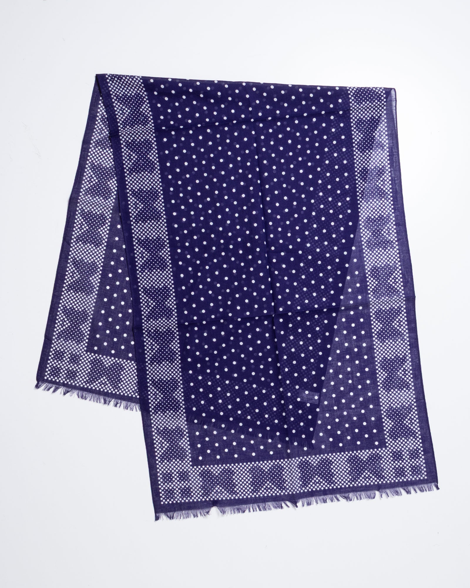 【Needles】STOLE COTTON GAUZE - EGGPLANT | ニードルズ ストール コットン ガーゼ ネイビー 2026aw 2026秋冬 正規取扱店 神奈川 鎌倉 アルザック鎌倉 オンラインショップ 通販