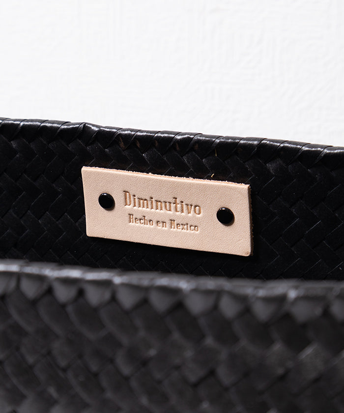 【Diminutivo】SYNTHETIC PALMA - BLACK / ディミヌティーボ シンセティック パルマ カゴバッグ 2026ss 2026春夏 正規取扱店 神奈川 鎌倉 アルザック鎌倉オンラインショップ 通販