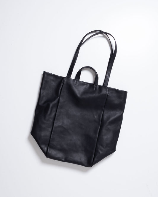 【HAAL】TALL BOX TOTE HS LEATHER - BLACK | ハール トールボックス トートバッグ カウレザー 2026aw 2026秋冬 正規取扱店 神奈川 鎌倉 アルザック鎌倉 オンラインショップ 通販 