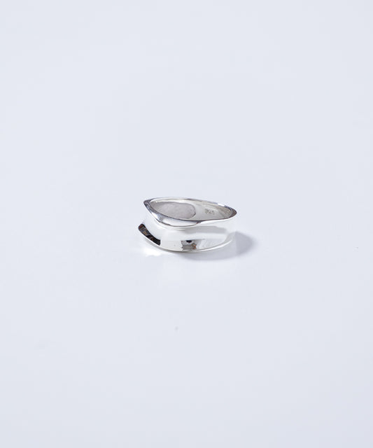 TAXCO SILVER FLAT TWISTED RING