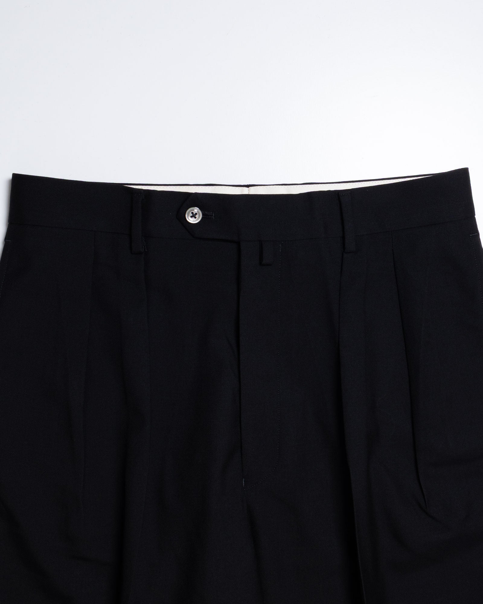 NEAT】THE GABARDINE WIDE - BLACK | ニート ザ ギャバジン ワイド