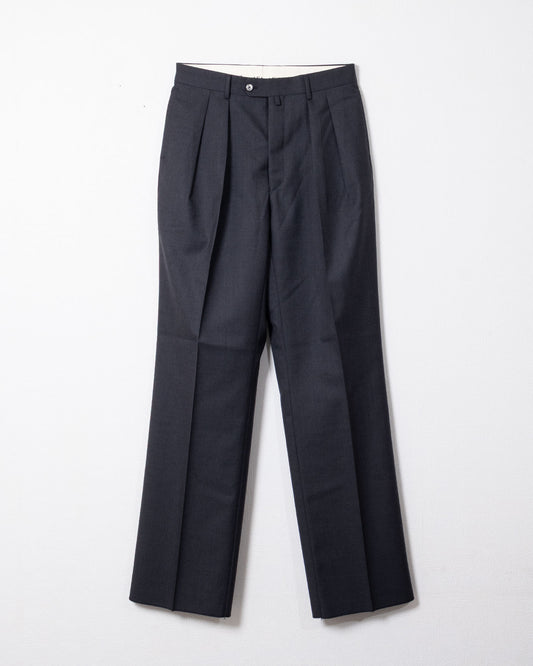 NEAT THE GABARDINE WIDE GRAY フロント全体