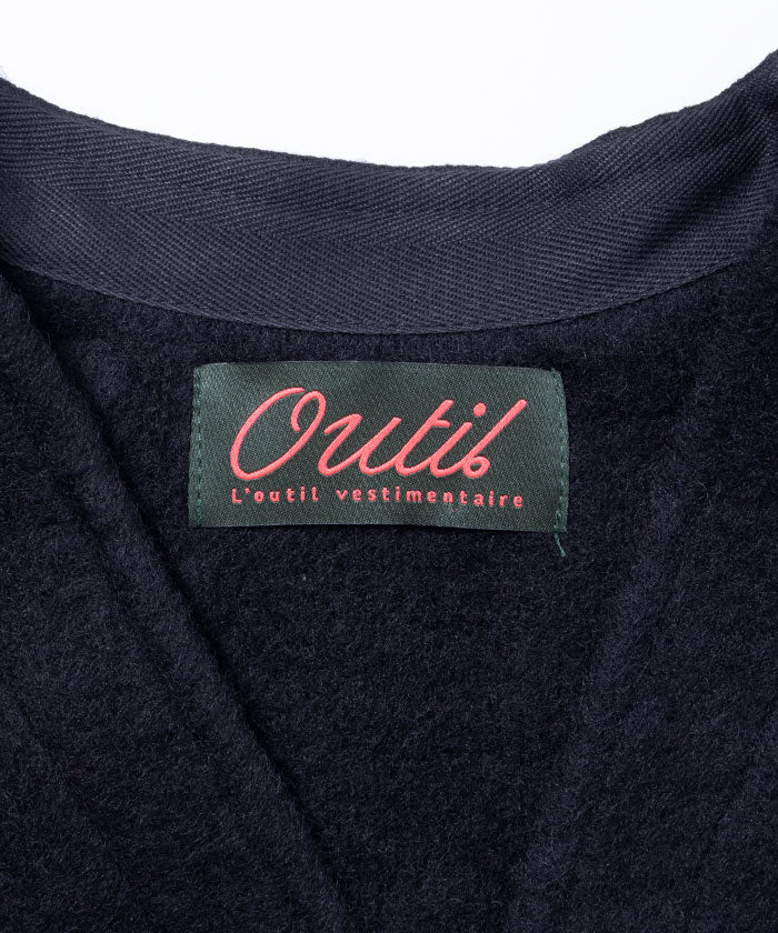 【OUTIL】TRICOT ESTOS / ウティ ウールカーディガン 2024秋冬 新作 正規取扱店 通販 オンラインショップ