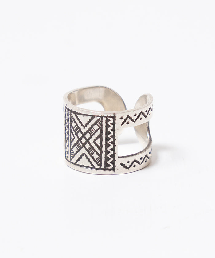 TOUAREG SILVER RING ADJUSTABLE