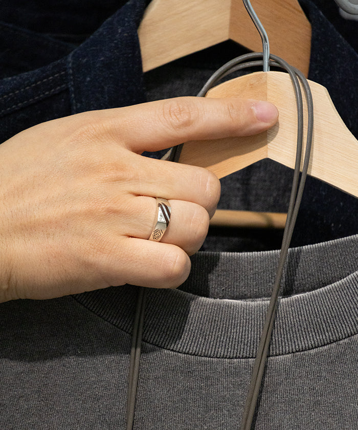 TOUAREG SILVER RING EBONY WOOD / トゥアレグ シルバー リング エボニーウッド 21号 22号 正規取扱店 神奈川 鎌倉 アルザック鎌倉 オンラインショップ 通販