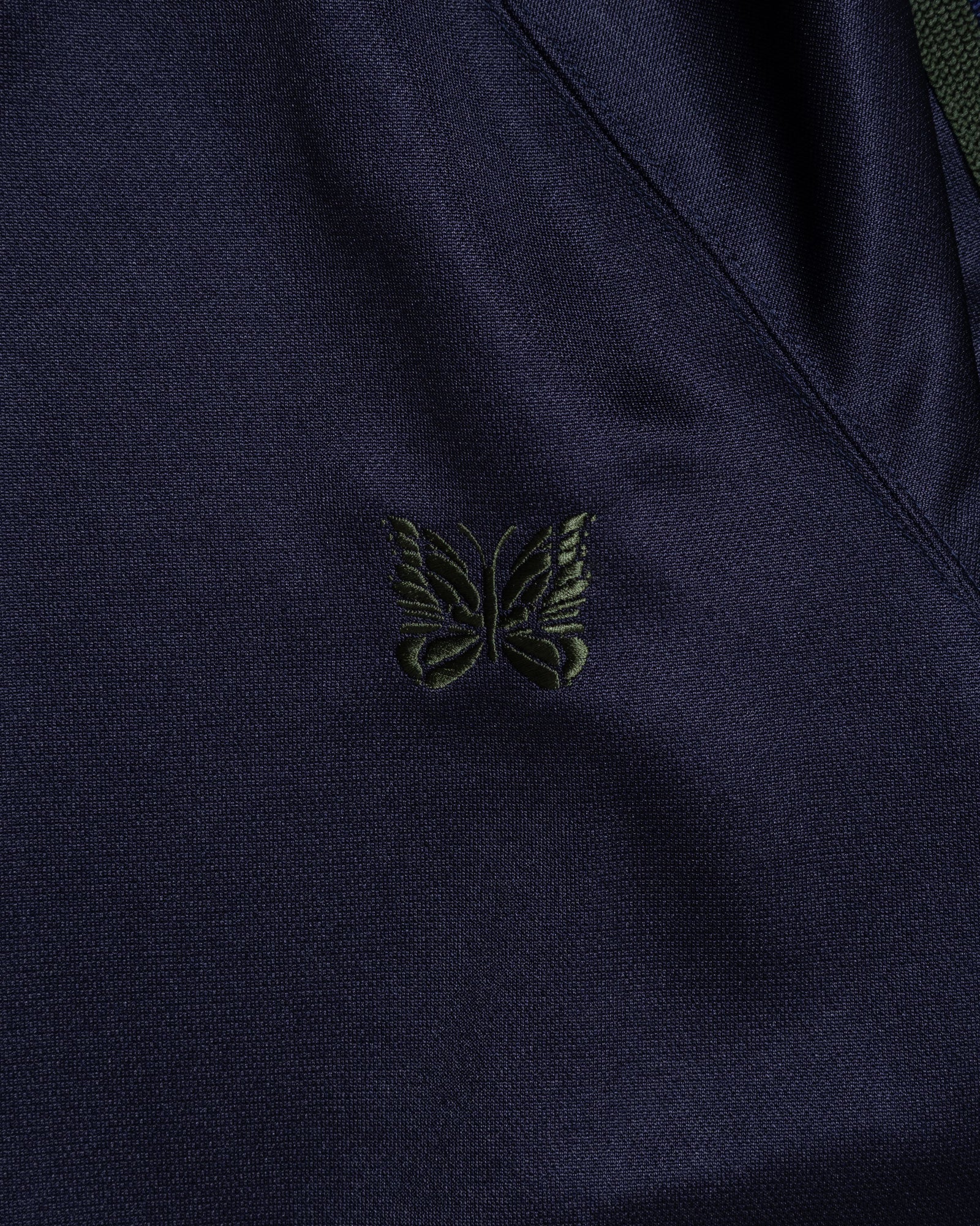 NEEDLES トラッククルーネックシャツ 首元 リブ