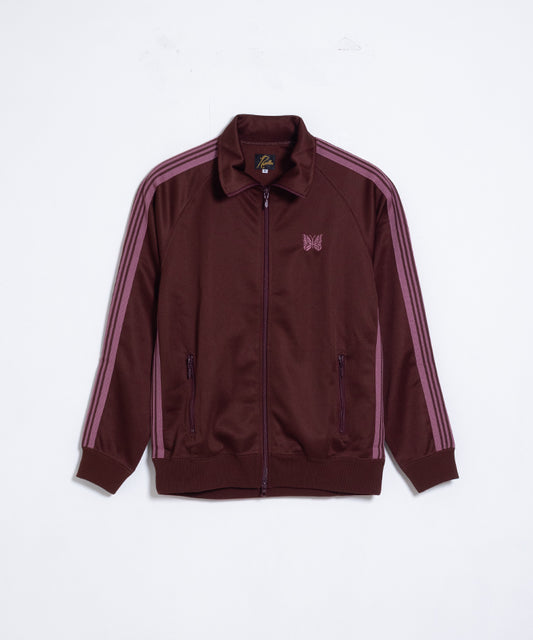 【Needles】TRACK JACKET POLY SMOOTH - BROWN / ニードルズ トラックジャケット ポリスムース ジャージ ブラウン 2025AW 2025秋冬 正規取扱店 神奈川 鎌倉 オンラインショップ 通販