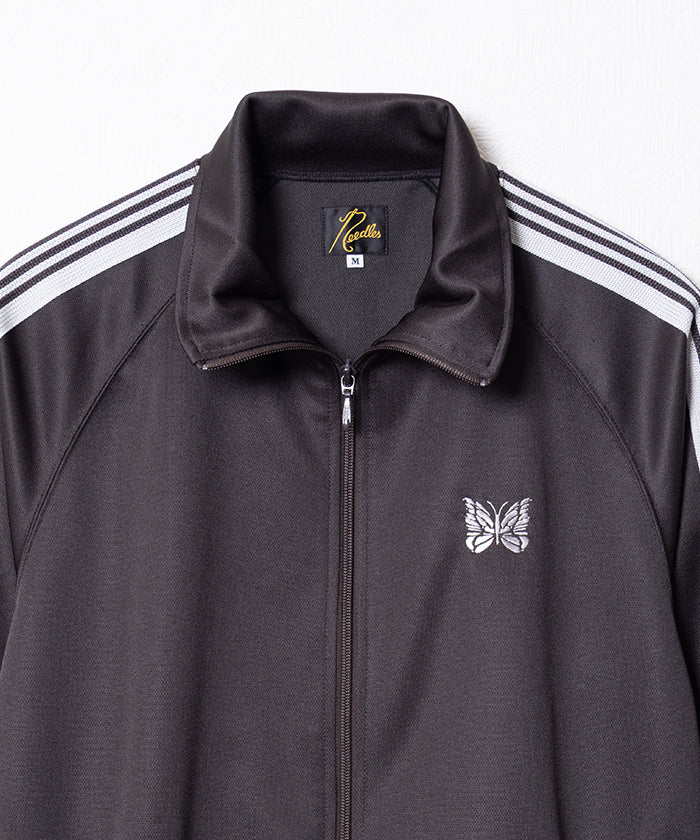 TRACK JACKET POLY SMOOTH - CHARCOAL - A'r139 Kamakura