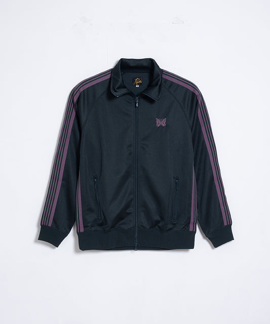 【Needles】TRACK JACKET POLY SMOOTH - BROWN / ニードルズ トラックジャケット ポリスムース ジャージ グリーン 2025AW 2025秋冬 正規取扱店 神奈川 鎌倉 オンラインショップ 通販