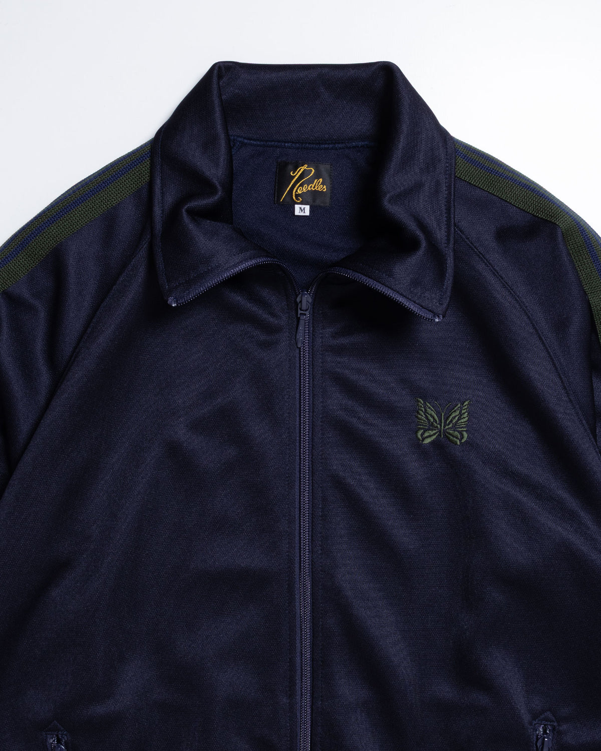TRACK JACKET POLY SMOOTH - NAVY