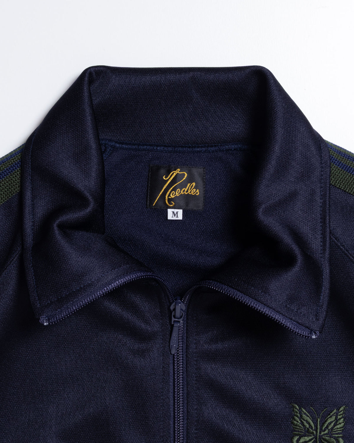 TRACK JACKET POLY SMOOTH - NAVY